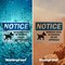 Signmission Working Dogs In Training Do Sign With Symbol, 5 in W x Rectangle, Vinyl Decal OS-2PACK-NS-D-35-L-19073 - alternate 5